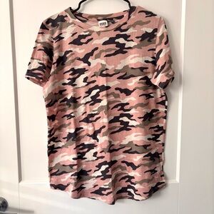 PINK Victoria's Secret Camo Tee